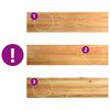 vidaXL Appuis de fen&ecirc;tre 2 pcs marron clair bois de ch&ecirc;ne massif