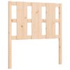 vidaXL Cadre de lit sans matelas 100x200 cm bois massif