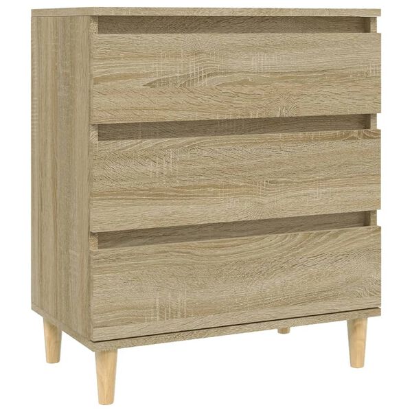 vidaXL Buffet Ch&ecirc;ne sonoma 60x35x70 cm Bois d'ing&eacute;nierie