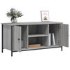 vidaXL Meuble TV Sonoma gris 100x40x50 cm Bois d'ing&eacute;nierie
