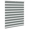 vidaXL Store z&egrave;bre gris fonc&eacute; largeur du tissu 125,9 cm polyester