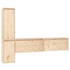 vidaXL Meubles TV 4 pcs Bois massif de pin