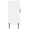 vidaXL Buffet blanc 90x34x80 cm bois d'ingénierie