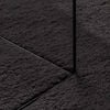 vidaXL Tapis HUARTE Noir 100 x 200 cm Polyester