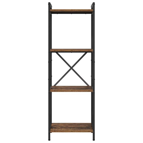 vidaXL &Eacute;tag&egrave;re Bois ancien 40 x 30 x 85 cm Bois d'ing&eacute;nierie
