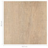 vidaXL Planches de sol 55 pcs Marron 5,11 m&sup2; PVC