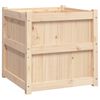 vidaXL Jardini&egrave;re d'ext&eacute;rieur 60x60x60 cm bois de pin massif