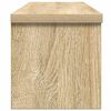 VidaXL &Eacute;tag&egrave;res de cuisine empilables 2 pcs ch&ecirc;ne sonoma 60x15x16 cm
