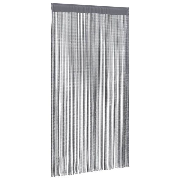 vidaXL Rideaux &agrave; fils 2 pi&egrave;ces Anthracite 100x250 cm