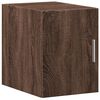 vidaXL Armoire de rangement mince ch&ecirc;ne marron 30x42,5x225 cm