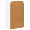 vidaXL Armoire de cuisine Lucca Noir 60 x 31 x 100 cm