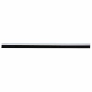 vidaXL Brosses de porte adh&eacute;sives 2 pc 100 cm Alliage d'Aluminium