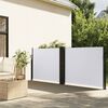 vidaXL Auvent lat&eacute;ral r&eacute;tractable blanc 120x600 cm