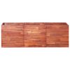 vidaXL Lit sur&eacute;lev&eacute; de jardin Bois d'acacia 150x50x50 cm