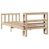 vidaXL Cadre de lit sans matelas 90x200 cm bois de pin massif