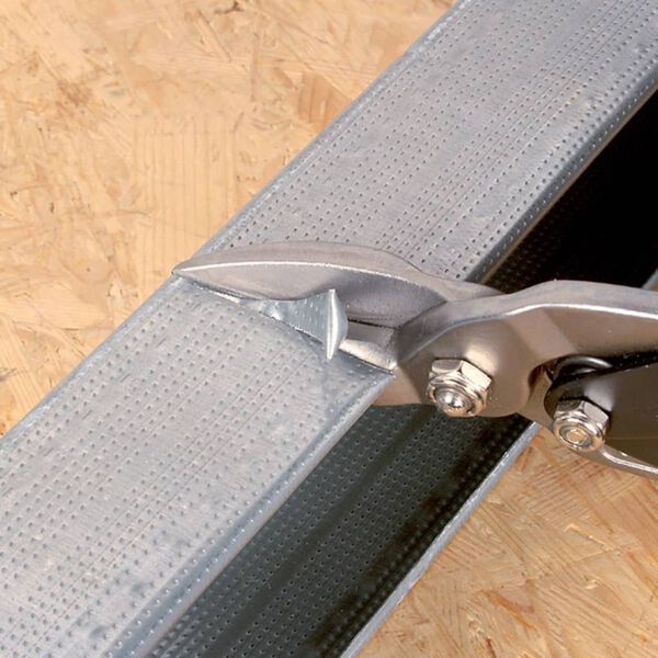 wolfcraft Cisaille &agrave; t&ocirc;le Acier 4027000