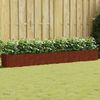 vidaXL Lit sur&eacute;lev&eacute; de jardin 360x40x40 cm acier corten