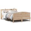 vidaXL Cadre de lit sans matelas 120x190 cm bois de pin massif