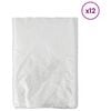 vidaXL Feuille anti-poussi&egrave;re 12 pc Transparent 400 x 500 cm HDPE
