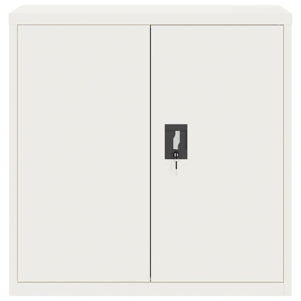 vidaXL Classeur blanc 90x40x90 cm acier