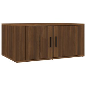 vidaXL Table basse Ch&ecirc;ne marron 80x50x36 cm Bois d'ing&eacute;nierie