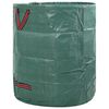 vidaXL Sacs &agrave; D&eacute;chets de Jardin 12 pcs Vert 45 x 45 x 76 cm