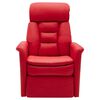 vidaXL Fauteuil de massage Rouge Similicuir