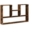 vidaXL Étagère murale chêne fumé 99x15x60 cm bois d'ingénierie
