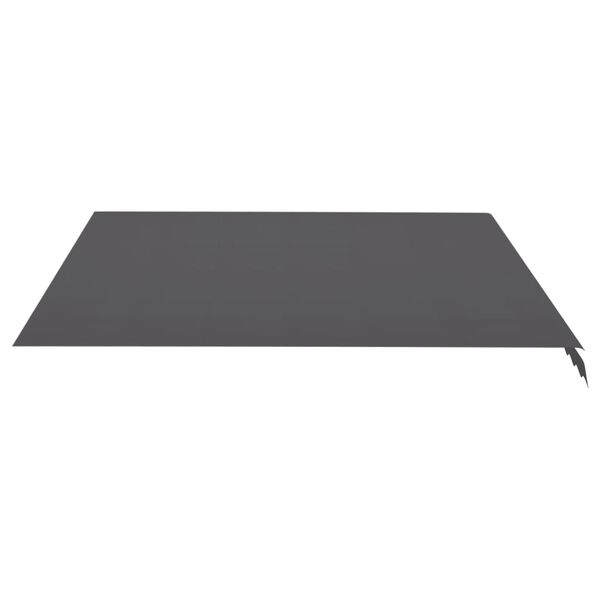 vidaXL Tissu de remplacement pour auvent Anthracite 4x3,5 m