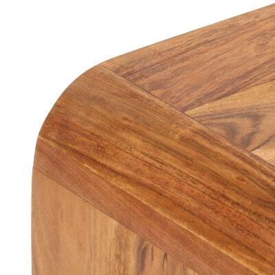 vidaXL Table basse 90x50x30 cm Bois d'acacia massif