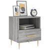 vidaXL Tables de chevet 2 pcs sonoma gris 40x35x47,5 cm