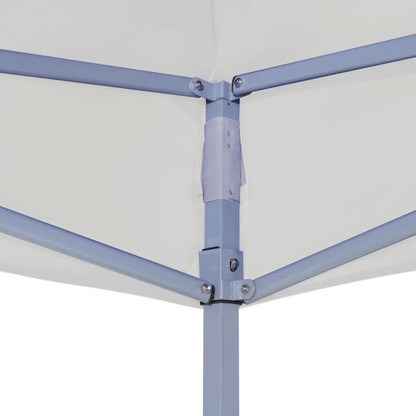 vidaXL Toit de tente de r&eacute;ception 2x2 m Blanc 270 g/m&sup2;