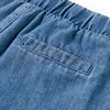 Short pour enfants bleu denim 128