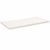 vidaXL Dessus de bureau blanc 80x40x2,5 cm bois massif de pin