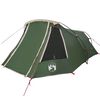 vidaXL Tente tunnel avec toit Vert et blanc 328 x 228 x 115 cm