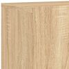 vidaXL Meuble TV mural ch&ecirc;ne sonoma 80x30x41 cm