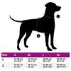 vidaXL Harnais pour chien avec bandes r&eacute;fl&eacute;chissantes r&eacute;glables rose S