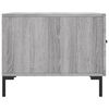 vidaXL Tables basses 2 pcs sonoma gris 50x50x40 cm bois d'ing&eacute;nierie