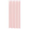 vidaXL Rideaux en voile avec &oelig;illets 2 pcs rose clair 140x225 cm