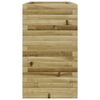 vidaXL Jardini&egrave;re 90x40x68,5 cm bois de pin impr&eacute;gn&eacute;