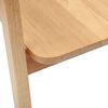 vidaXL Chaises de salle &agrave; manger 2 pcs Naturel 54 x 57 x 73 cm
