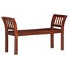 vidaXL Banc 111 cm Bois d'acacia solide