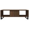 vidaXL Table basse chêne marron 104x60x35 cm bois d'ingénierie