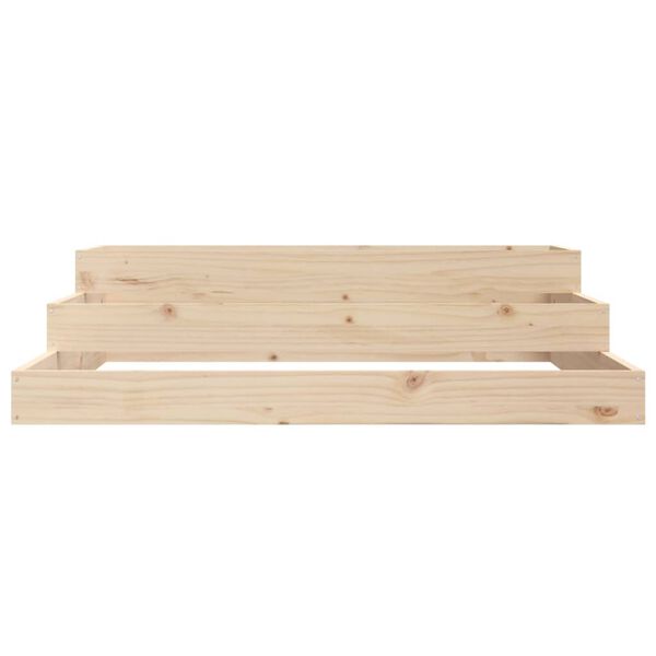 vidaXL Jardini&egrave;re 107x107x27 cm Bois massif de pin
