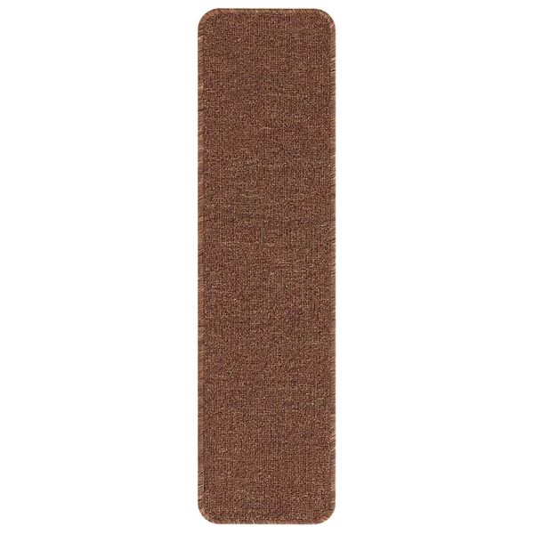 vidaXL Tapis Antid&eacute;rapants pour Escaliers 15 pcs Jaune 75 x 20 cm PP