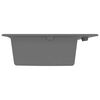 vidaXL &Eacute;vier de cuisine Gris 79 x 50 x 31 cm Granite