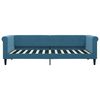 vidaXL Lit de repos sans matelas bleu 90x200 cm velours