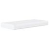 vidaXL Lit avec matelas Dover gris clair 90x190 cm velours