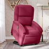 vidaXL Fauteuil inclinable Rouge bordeaux Velours