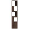 vidaXL Biblioth&egrave;que ch&ecirc;ne marron 40x36x189 cm bois d'ing&eacute;nierie